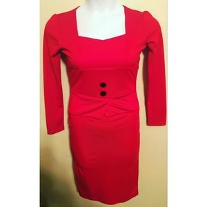 Little Red Dress by IHOT Fashions